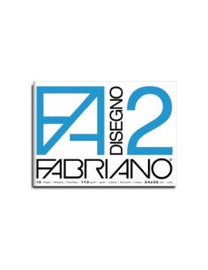 Album F4 - 33x48cm - 220gr - 20 fogli - ruvido - Fabriano - Tecnoffice