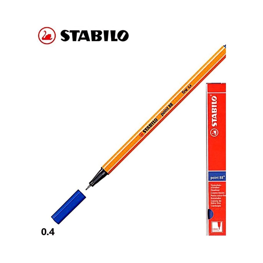 Acquista STABILO 88/41 STABILO point 88 Pennarello punta fine Blu