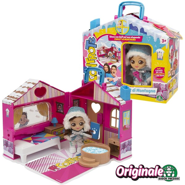 PLAYSET CASTELLO DI GHIACCIO RICHIUDIBILE CON BAMBOLA DISNEY FROZEN