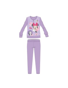 Pigiama Disney LILO & STITCH da bambina maniche lunghe invernale caldo  cotone 