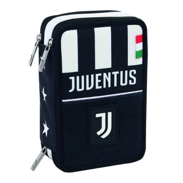 Astuccio Scuola 3 Zip Juventus Glorious Win juve