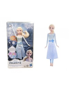 Hasbro Disney Frozen Royal Reveal Bambola di Elsa con Abito Che