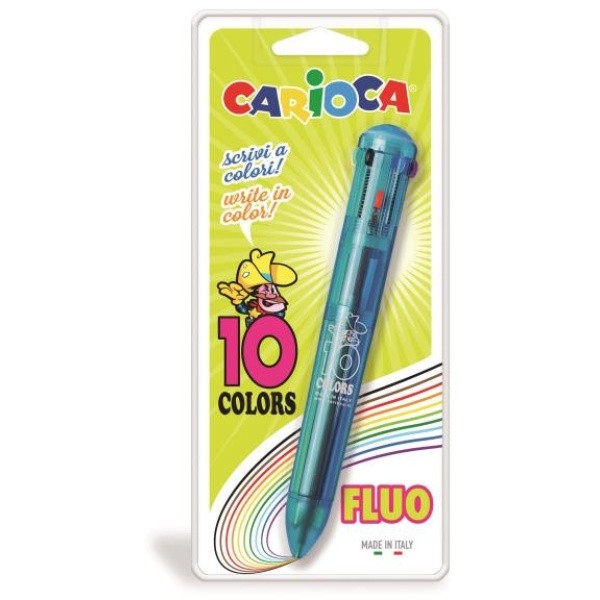 PENNA SFERA SCATTO 4 COLORI DECOR BLISTER 3 PEZZI BIC